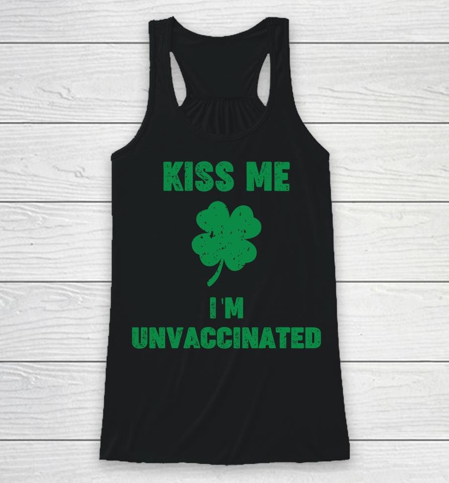 Ultra Maga Kimberly Kiss Me I'm Unvaccinated Racerback Tank