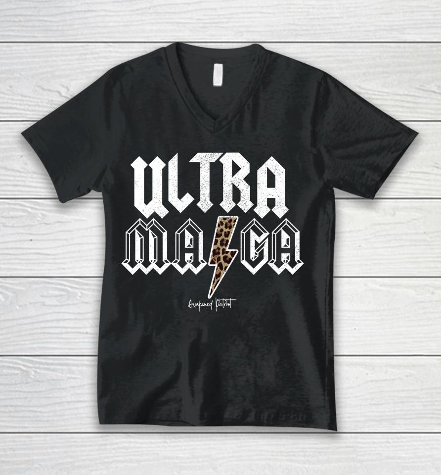 Ultra Maga Trump 2024 Unisex V-Neck T-Shirt
