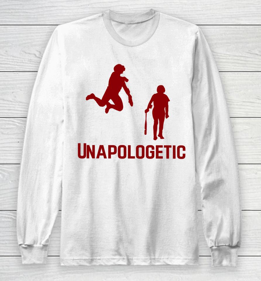 Unapologetic Ou Softball Long Sleeve T-Shirt