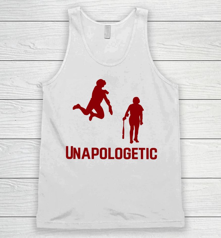 Unapologetic Ou Softball Unisex Tank Top
