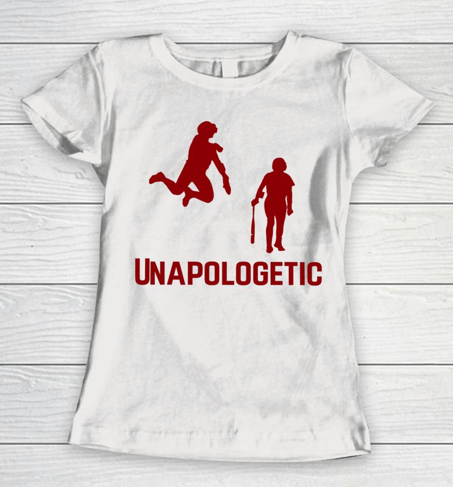 Unapologetic Ou Softball Women T-Shirt