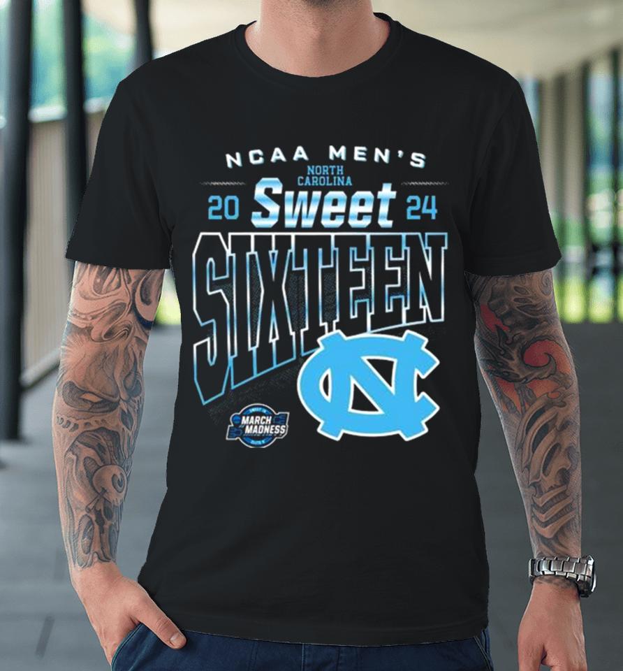 Unc Mbb 2024 Sweet Sixteen Ncaa Basketball Premium T-Shirt