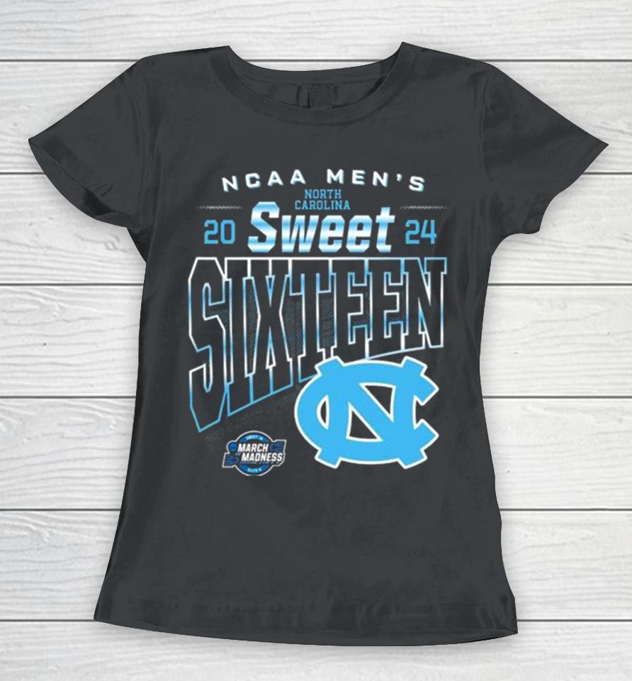 Unc Mbb 2024 Sweet Sixteen Ncaa Basketball Women T-Shirt