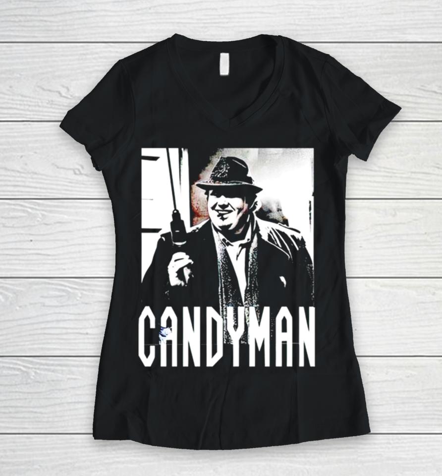 Uncle Buck Candyman Women V-Neck T-Shirt