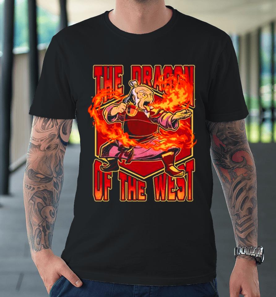Uncle Iroh Avatar Drinking The Dragon Of The West Premium T-Shirt