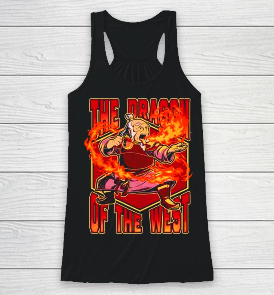 Uncle Iroh Avatar Drinking The Dragon Of The West Racerback Tank