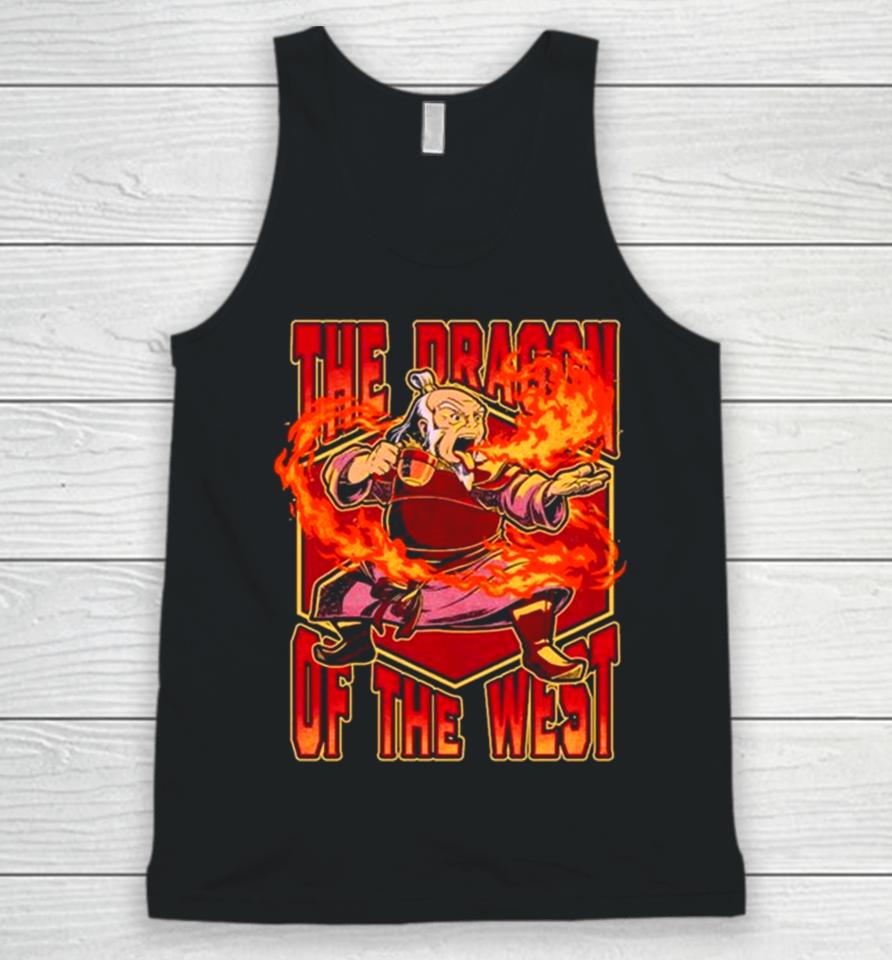 Uncle Iroh Avatar Drinking The Dragon Of The West Unisex Tank Top