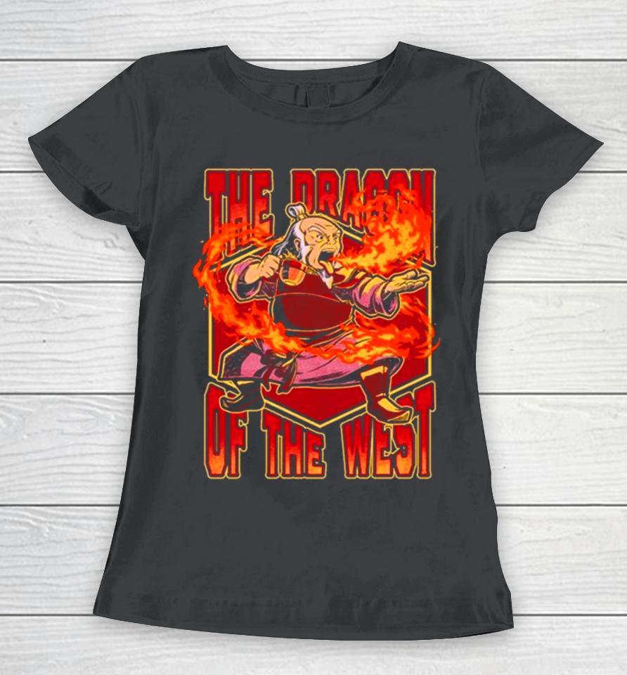Uncle Iroh Avatar Drinking The Dragon Of The West Women T-Shirt
