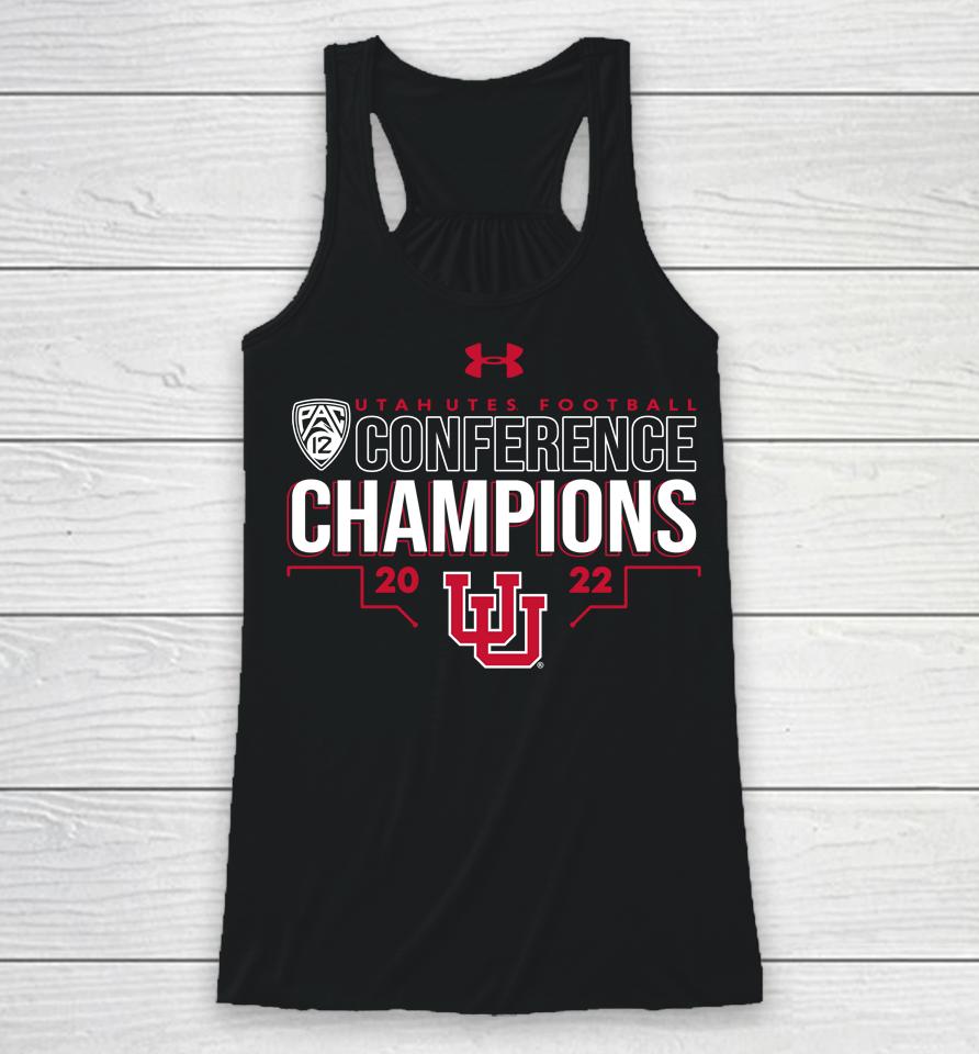 Under Armour Utah Utes Football 2022 Pac-12 Conference Champions Racerback Tank