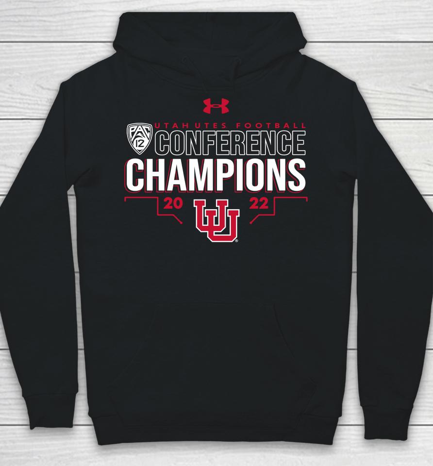 Under Armour Utah Utes Football Pac-12 Conference Champions 2022 Hoodie