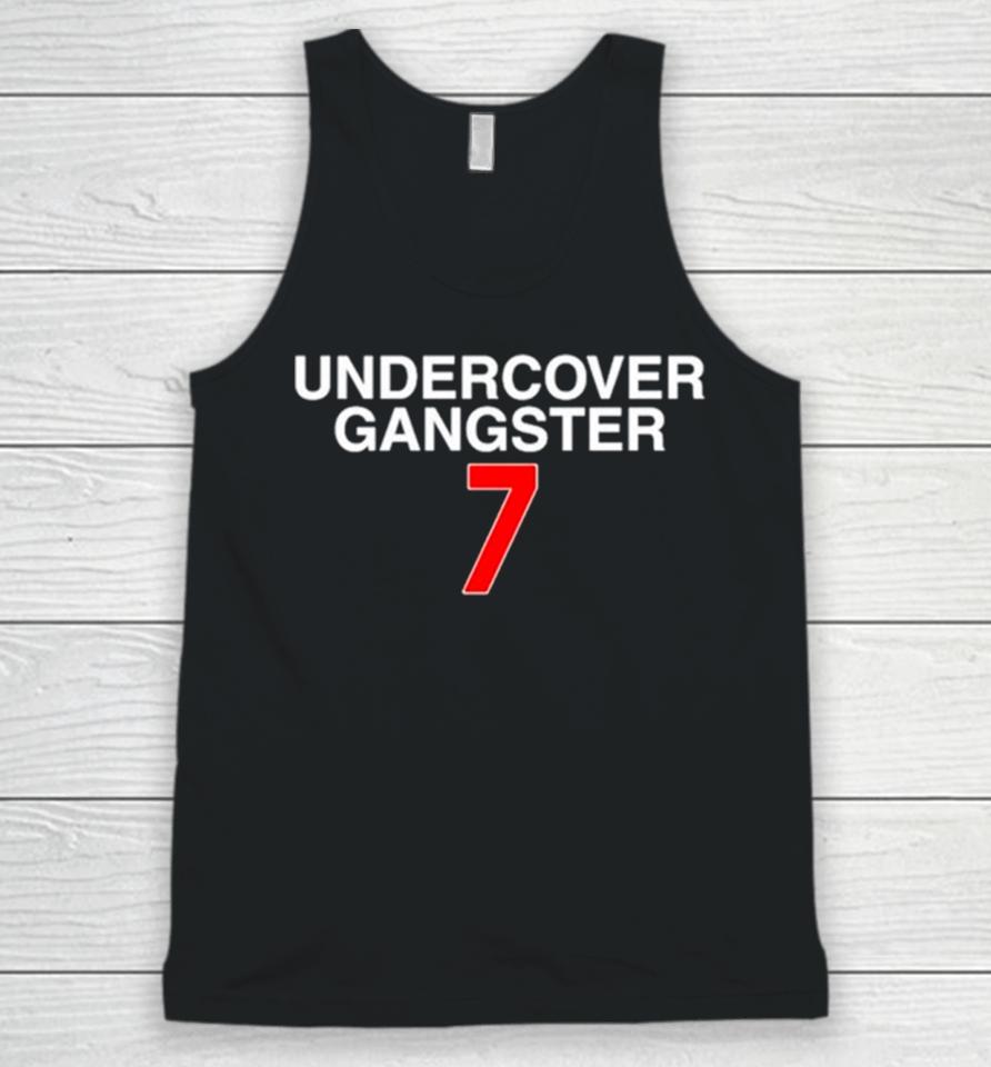 Undercover Gangster 7 Unisex Tank Top