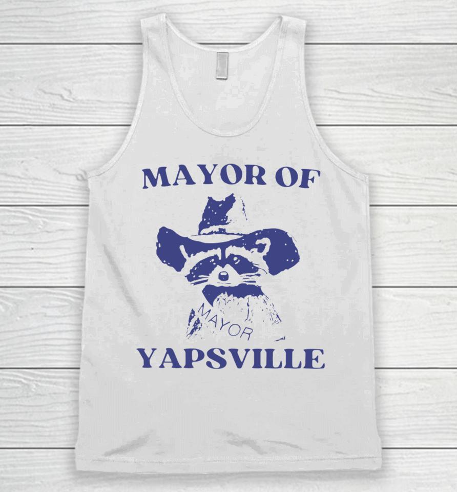 Unethicalthreads Store Mayor Of Yapsville Unisex Tank Top