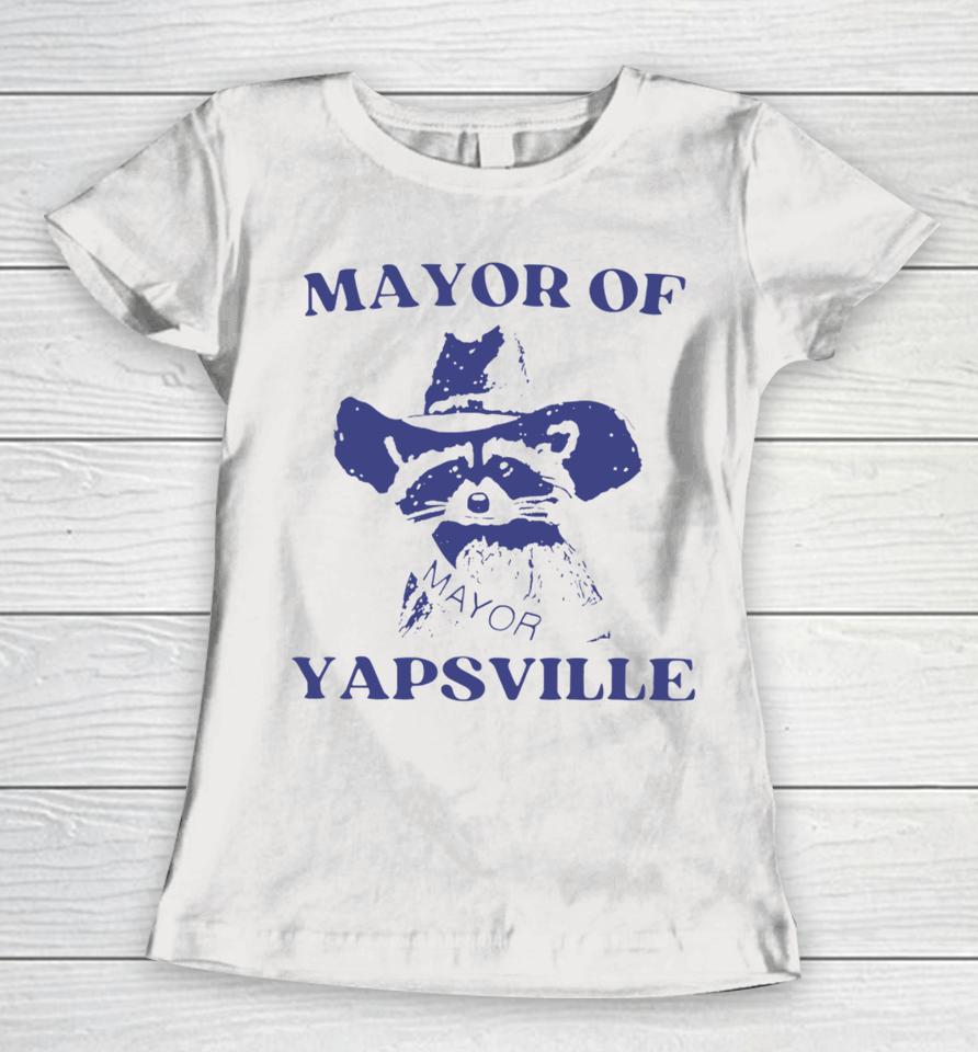 Unethicalthreads Store Mayor Of Yapsville Women T-Shirt