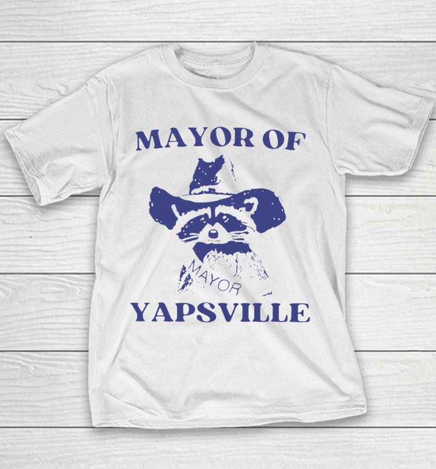 Unethicalthreads Store Mayor Of Yapsville Youth T-Shirt