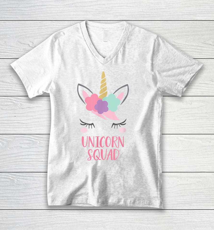 Unicorn Squad Unisex V-Neck T-Shirt