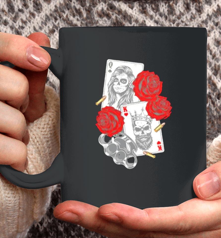 Unique Gangsta Concept Playing Card Coffee Mug