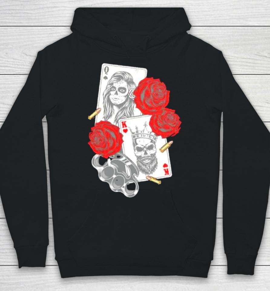 Unique Gangsta Concept Playing Card Hoodie