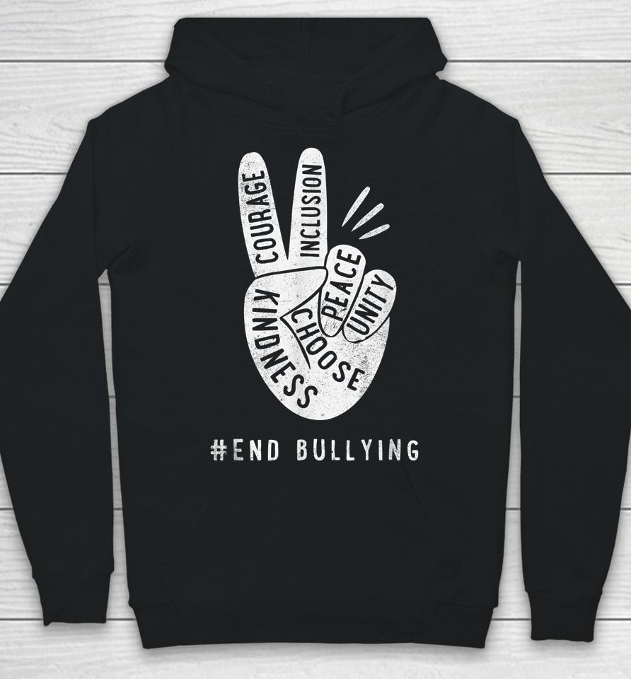 Unity Day Be Kind For Women Anti Bullying Orange Hoodie