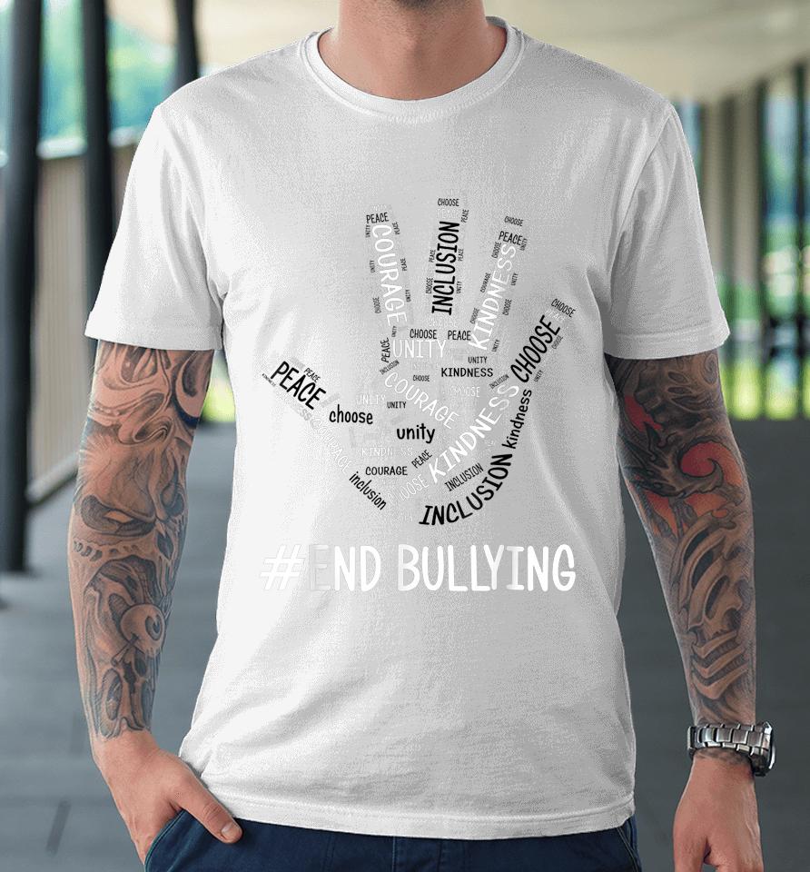 Unity Day Orange Kids 2023 Anti Bullying Love Sign Language Premium T-Shirt