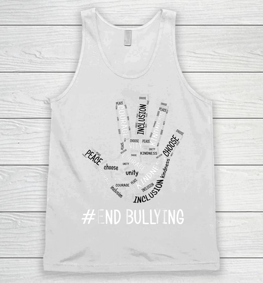 Unity Day Orange Kids 2023 Anti Bullying Love Sign Language Unisex Tank Top