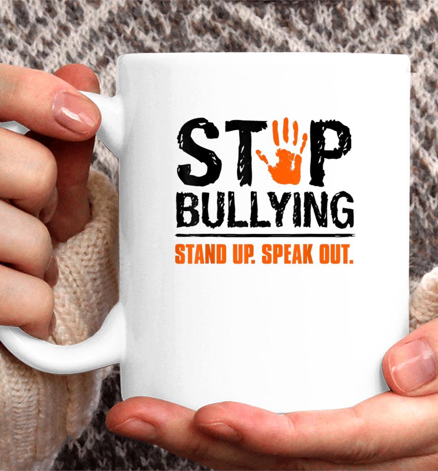 Unity Day Orange T-Shirt Stop Bullying Stand Up Speak Out Coffee Mug