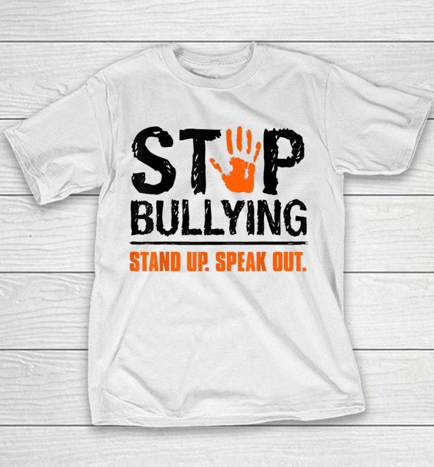 Unity Day Orange T-Shirt Stop Bullying Stand Up Speak Out Youth T-Shirt