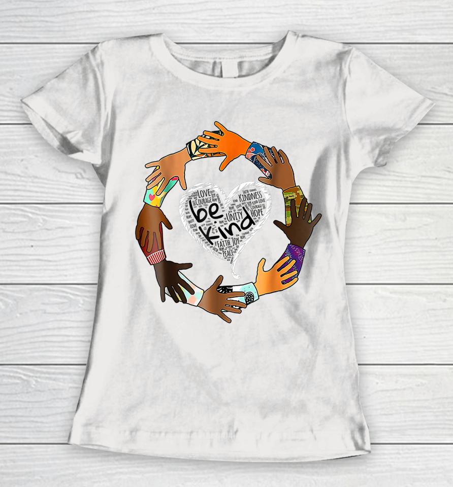 Unity Day Shirt Anti Bullying Love Sign End Bullying Women T-Shirt