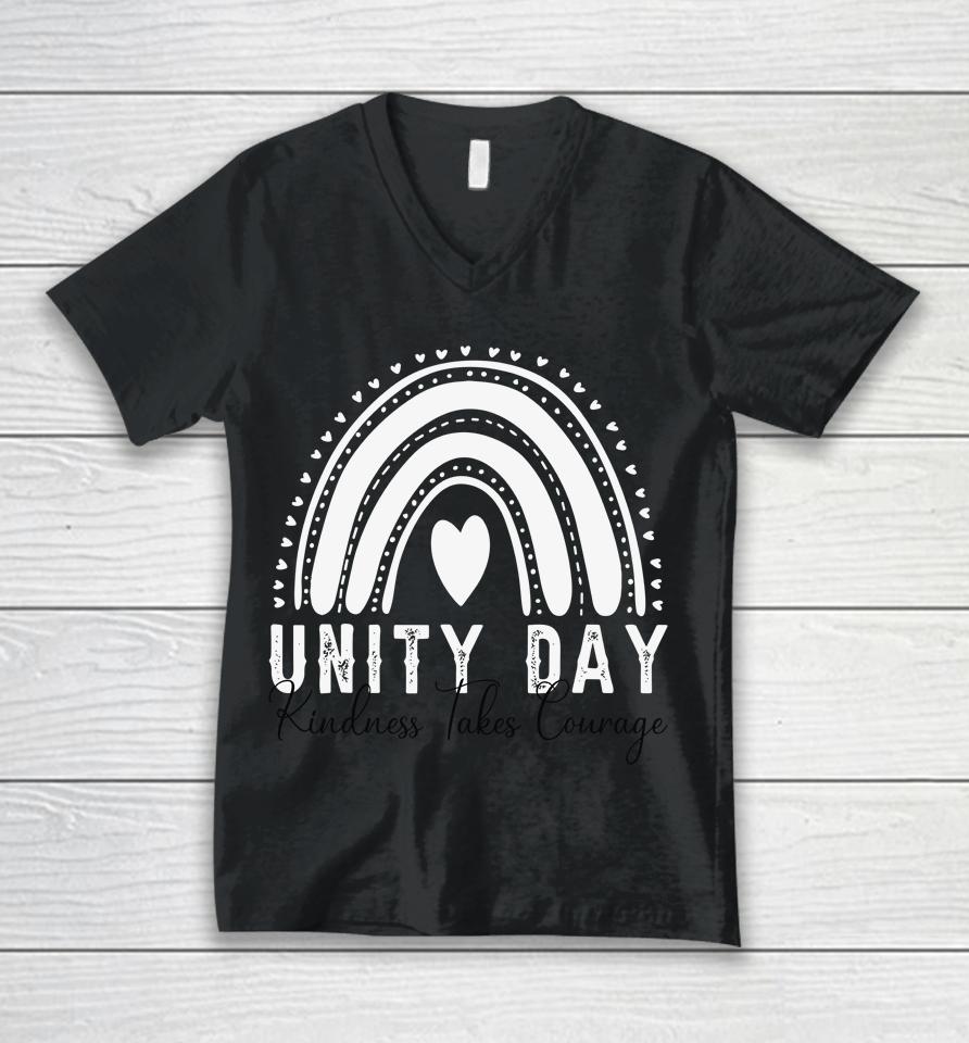 Unity Day Shirt Orange Unity Day Shirt Orange Anti Bullying Unisex V-Neck T-Shirt