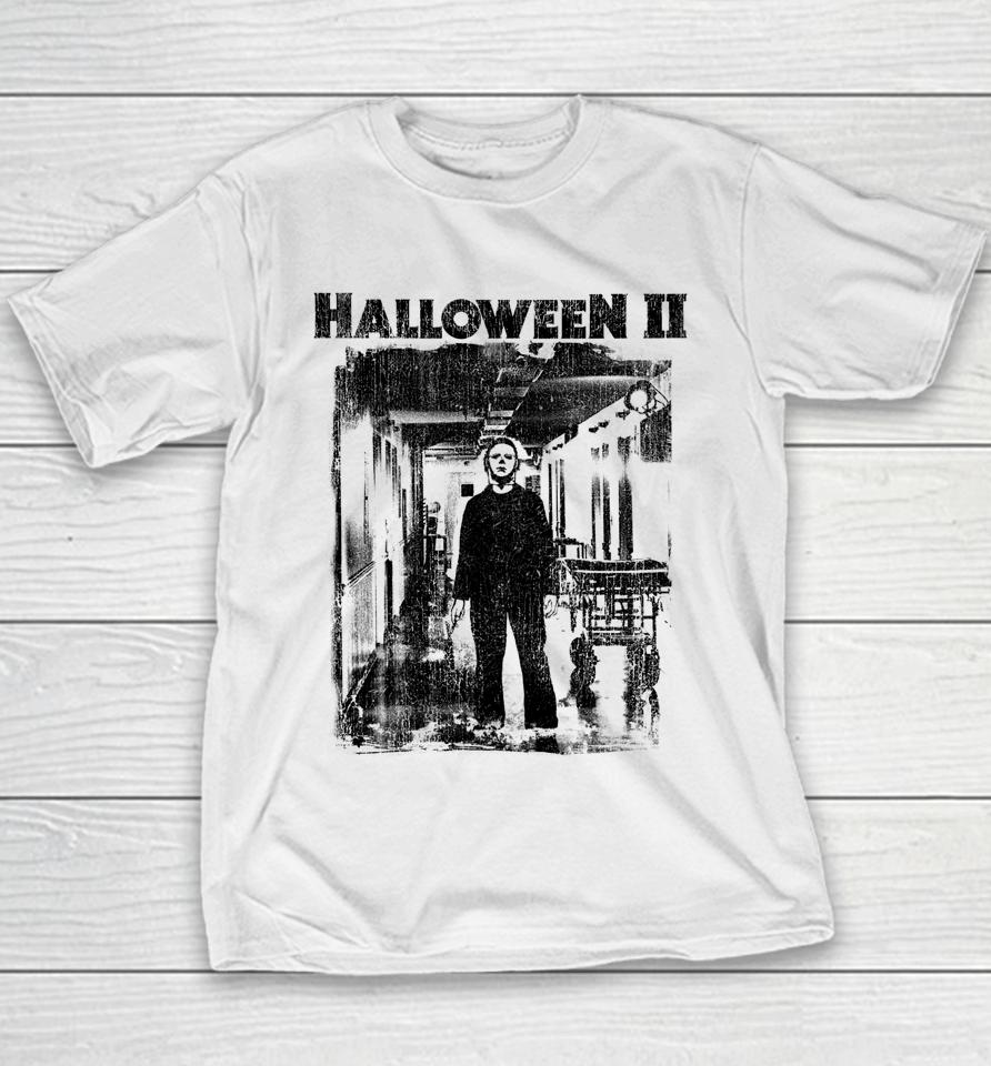 Universal Monsters Halloween 2 Michael Myers Hallway Youth T-Shirt