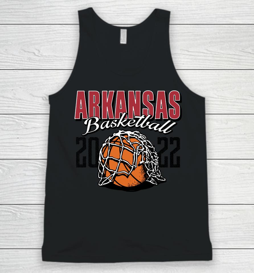 University Of Arkansas Basketball Nothing But Net Unisex Tank Top