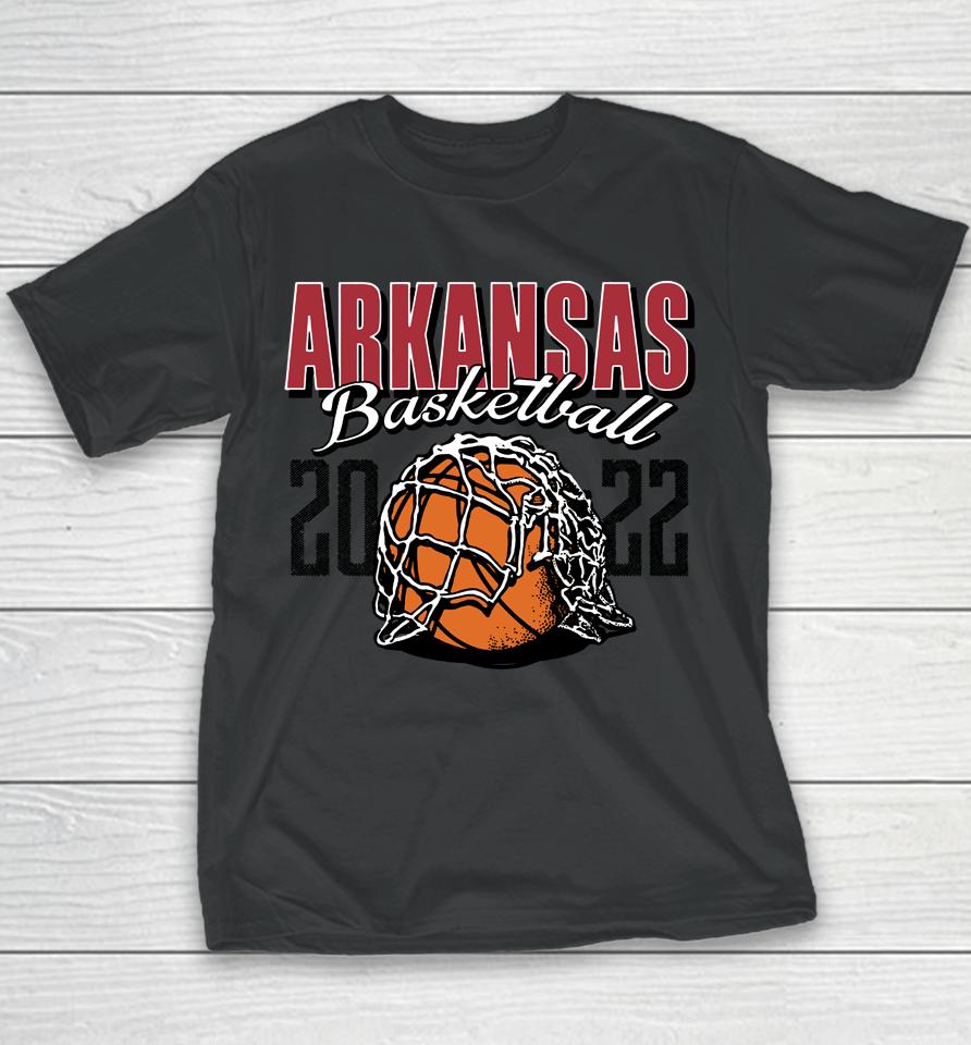 University Of Arkansas Basketball Nothing But Net Youth T-Shirt