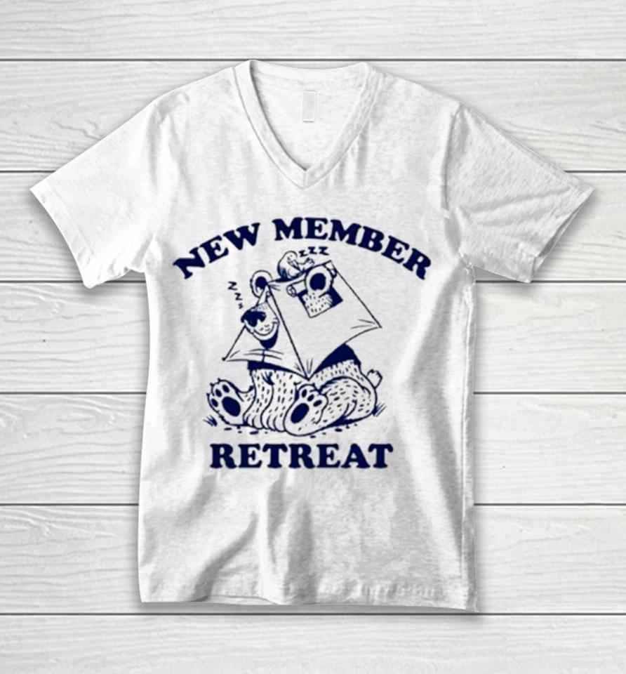 University Of Arkansas Delta Gamma New Member Retreat Unisex V-Neck T-Shirt