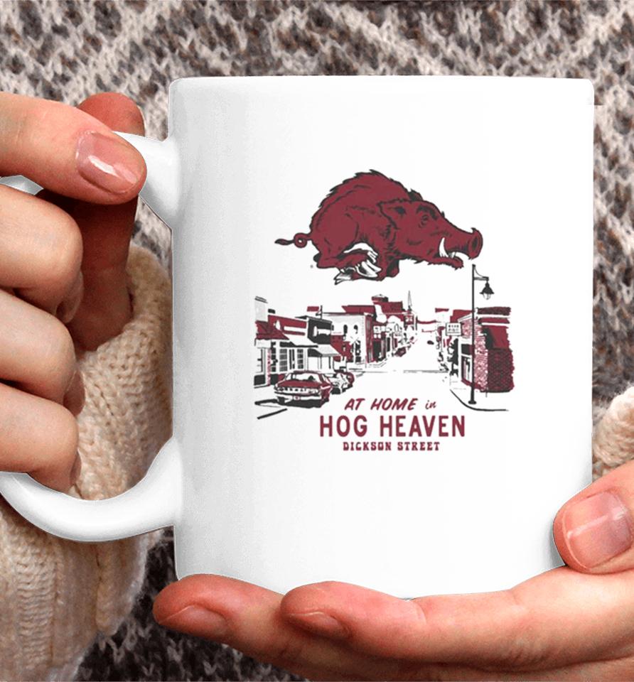 University Of Arkansas Vault Hog Heaven On Dickson Street Coffee Mug