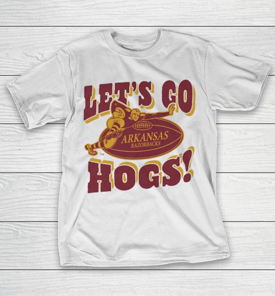 University Of Arkansas Vault Razorbacks Stiff Arm T-Shirt