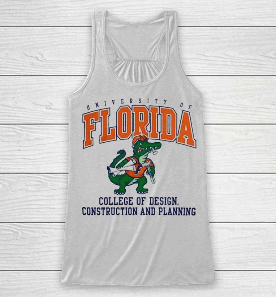 University Of Florida Gators College Of Design Construction And Planning Racerback Tank