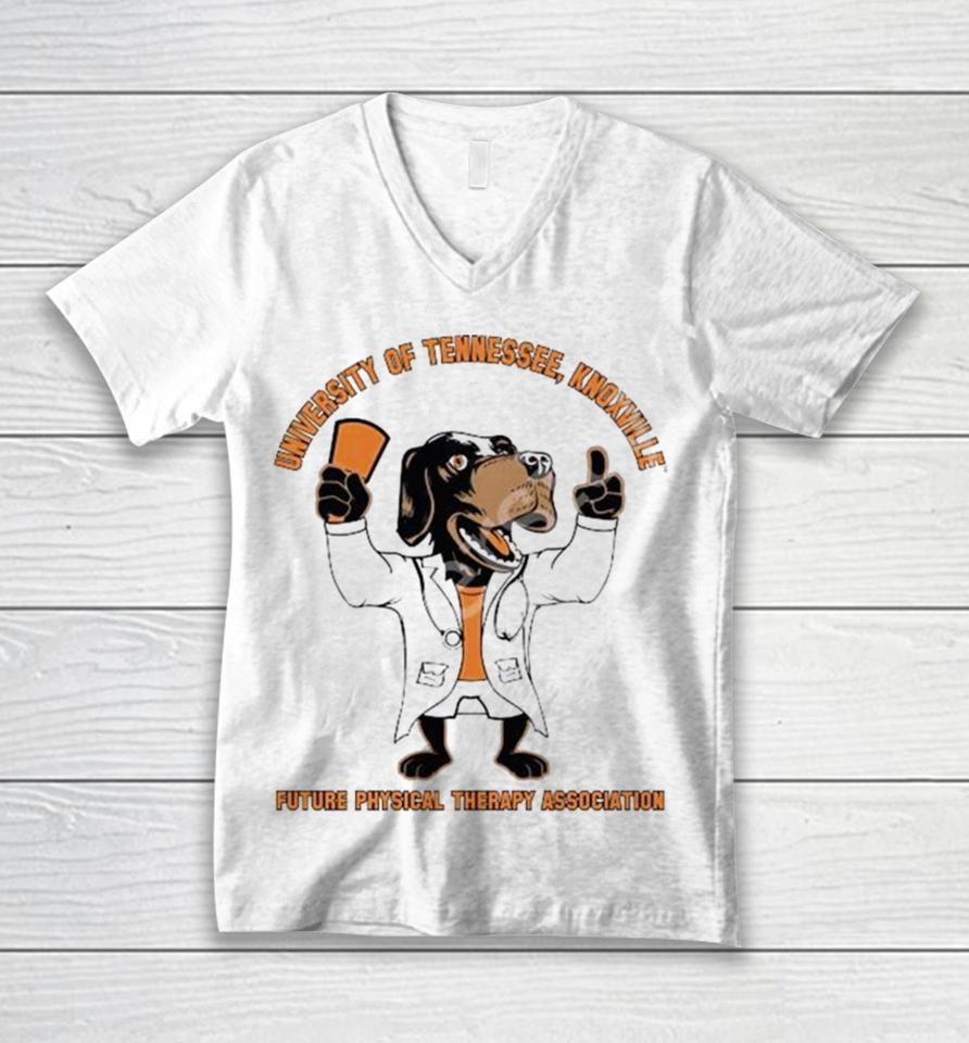University Of Tennessee Knoxville Future Physical Therapy Association Unisex V-Neck T-Shirt