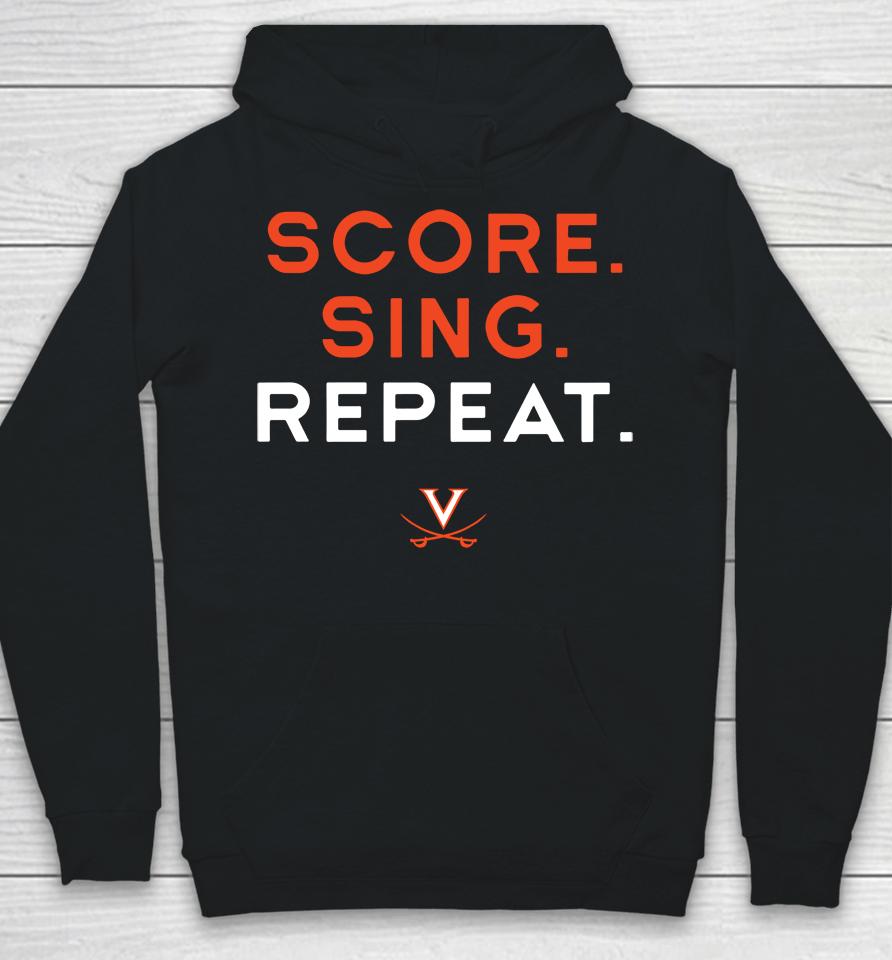 University Of Virginia Score Sing Repeat Hoodie