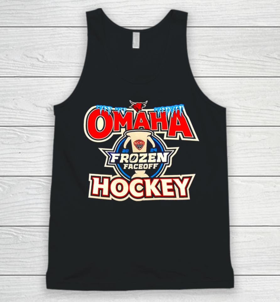 Uno Frozen Faceoff Omaha Hockey 2024 Unisex Tank Top