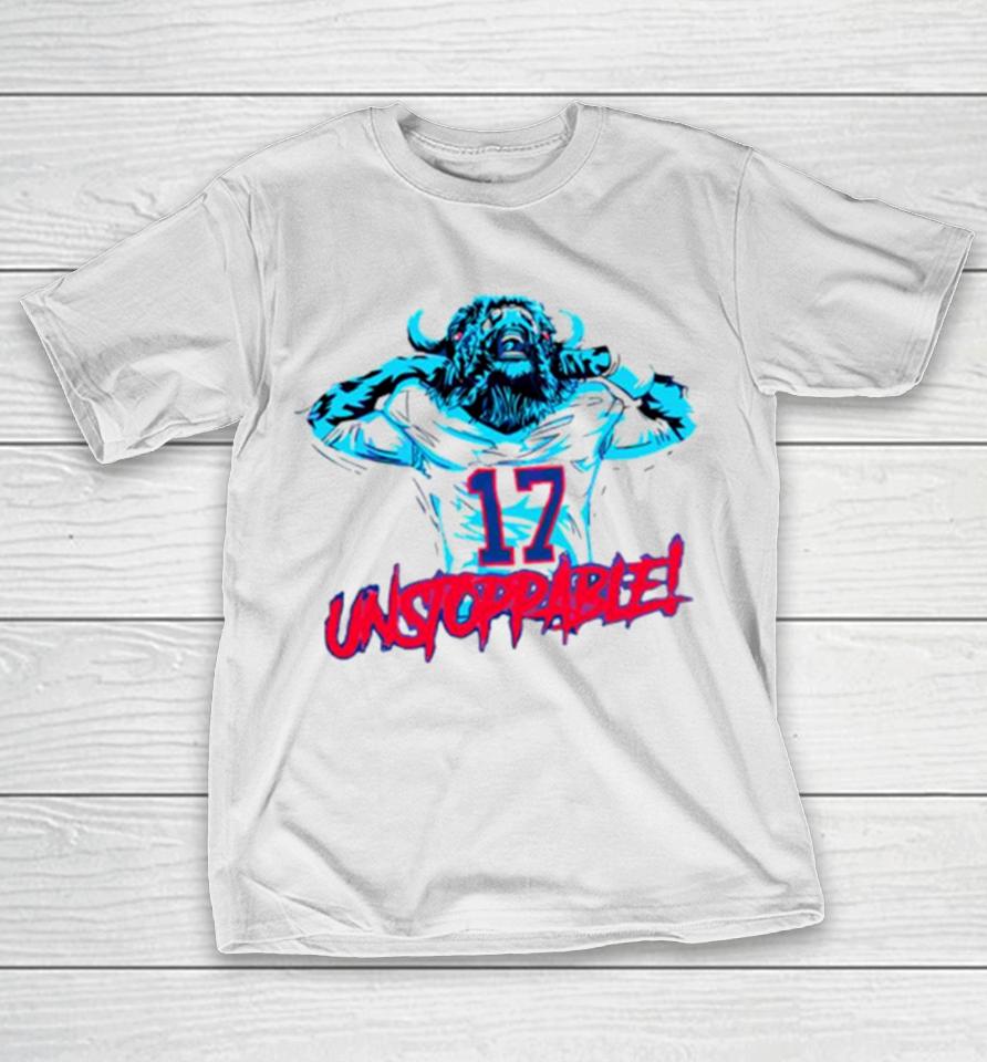 Unstoppable Josh Allen Buffalo Bills Football T-Shirt