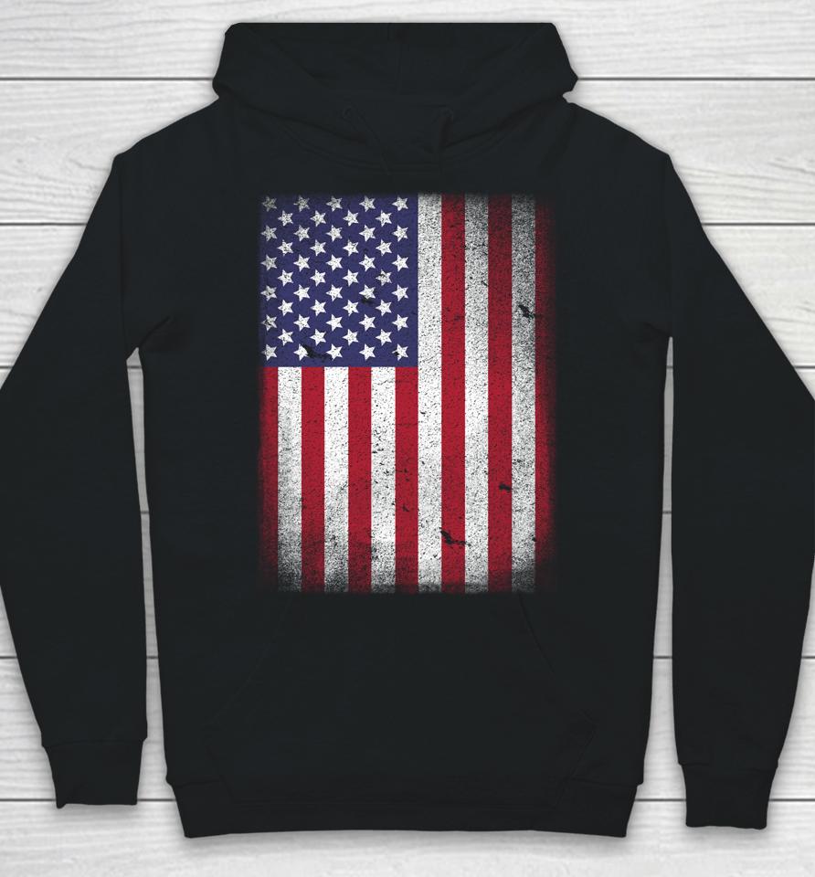 Usa Flag 4Th July American Red White Blue Star Stripes 4 Day Hoodie