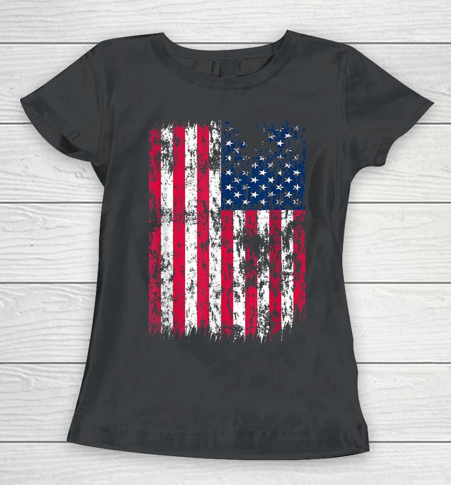 Usa Flag American Flag 4Th Of July Women T-Shirt