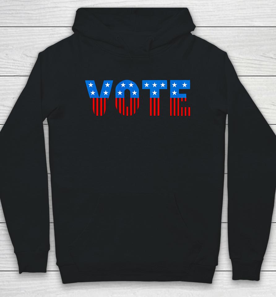Usa Red White And Blue Vote Election Hoodie