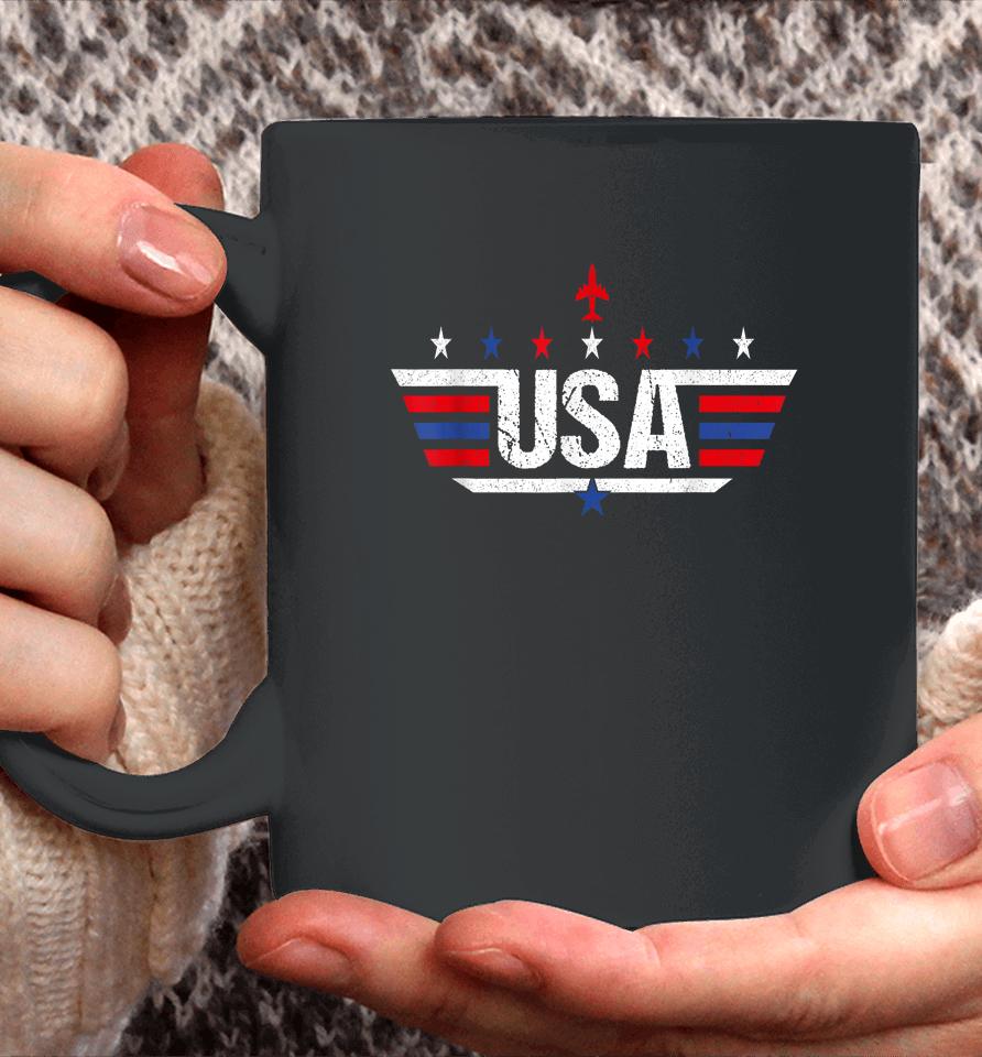 Usa Shirt For Women Men Kids Patriotic American Flag Coffee Mug