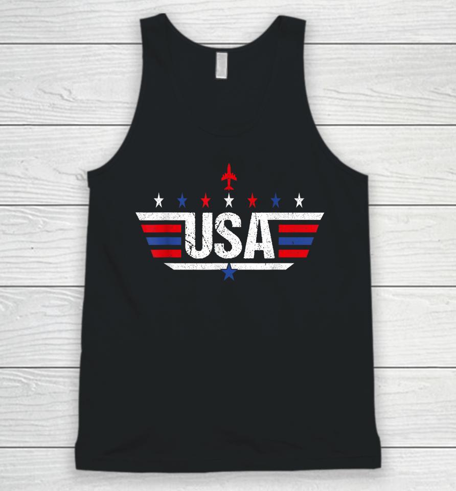 Usa Shirt For Women Men Kids Patriotic American Flag Unisex Tank Top