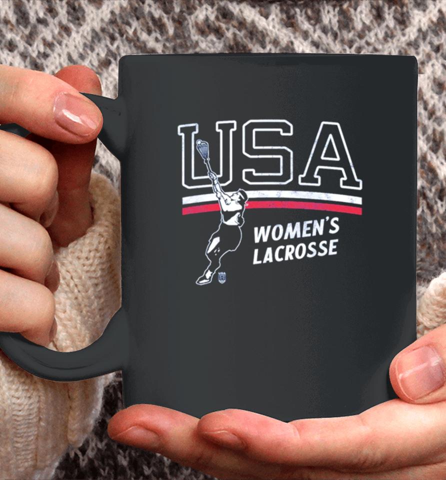 Usa Women’s Lacrosse Coffee Mug