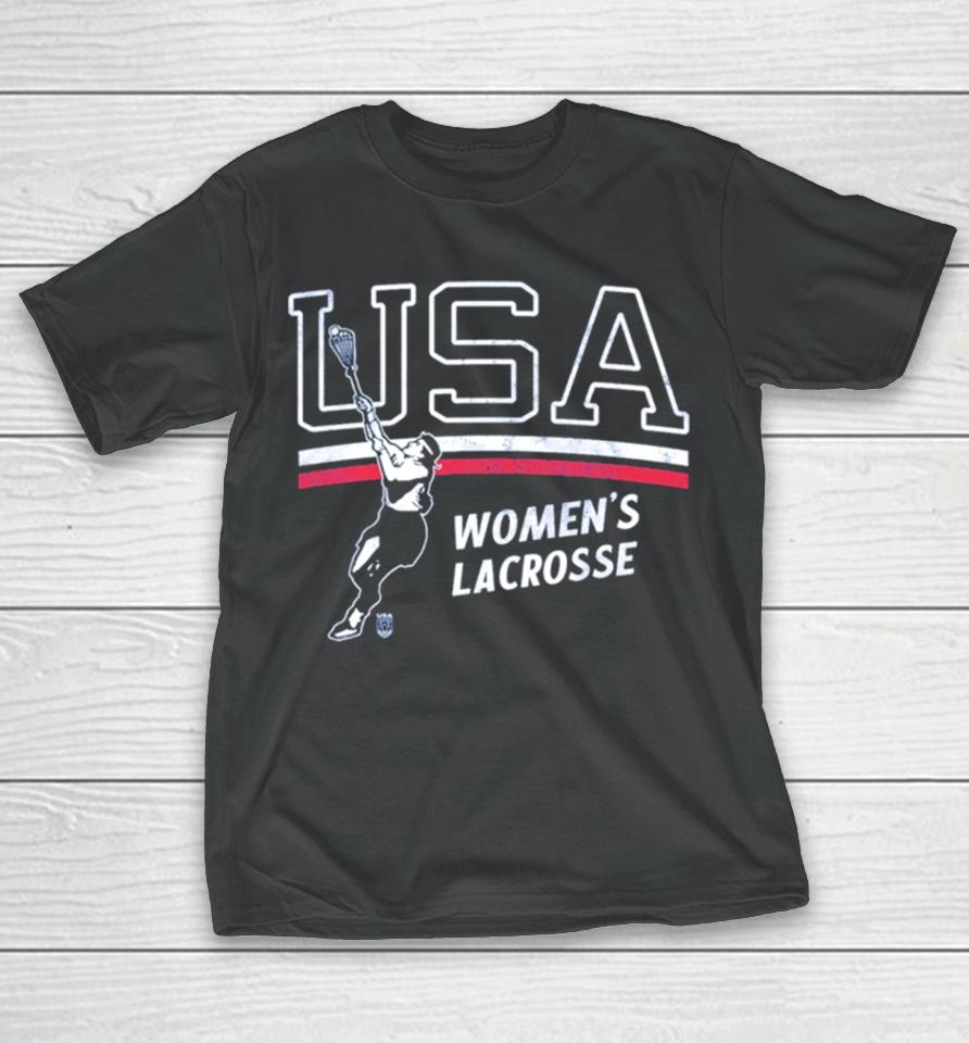 Usa Women’s Lacrosse T-Shirt