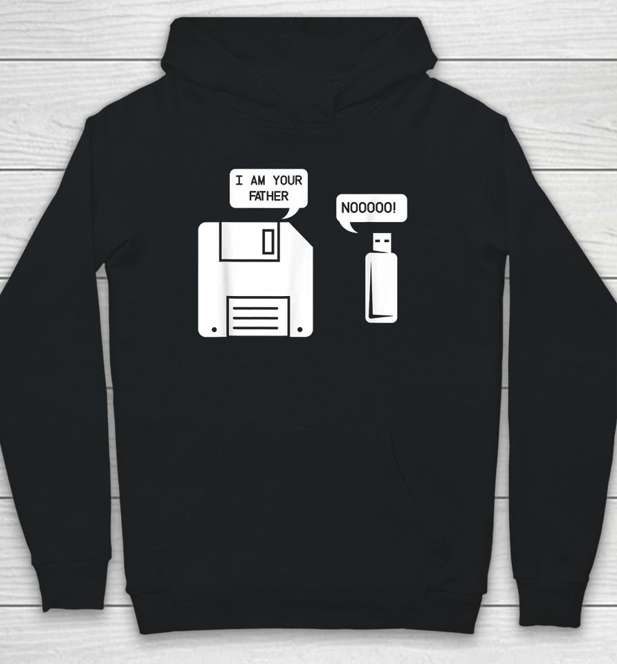 Usb Floppy Disk I Am Your Father Hoodie