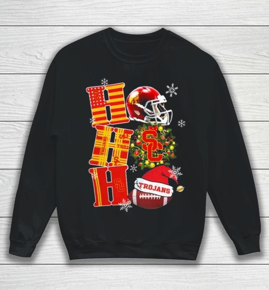 Usc Trojans Ncaa Ho Ho Ho Christmas Sweatshirt