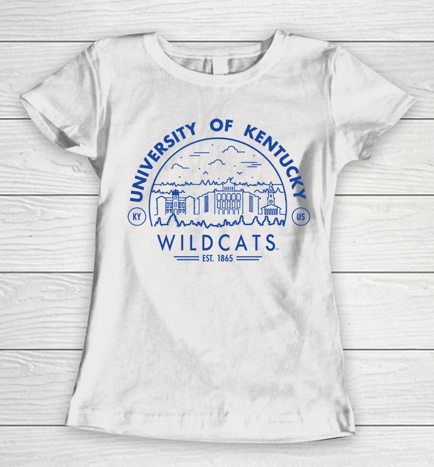 Uscape Kentucky Wildcats Premium Heavyweight Women T-Shirt