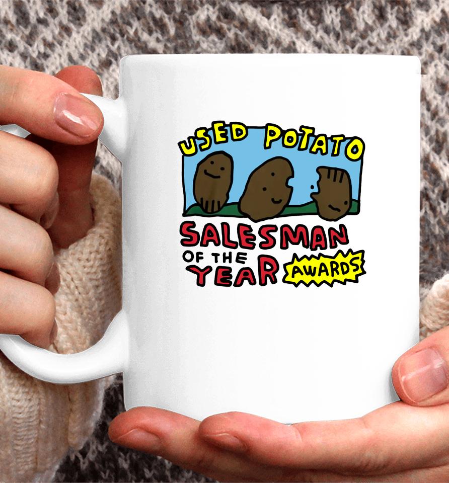 Used Potato Salesman Of The Year Coffee Mug